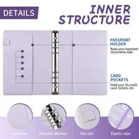 100 Envelope Savings Notebook progress tracker page