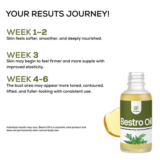 Bestro Oil – Herbal Chest Oil for Firm & Fuller-Looking Skin