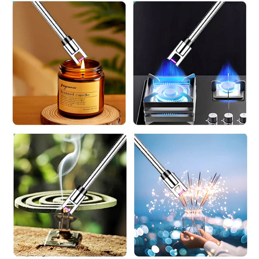 360° Flexible Neck USB Rechargeable Arc Lighter