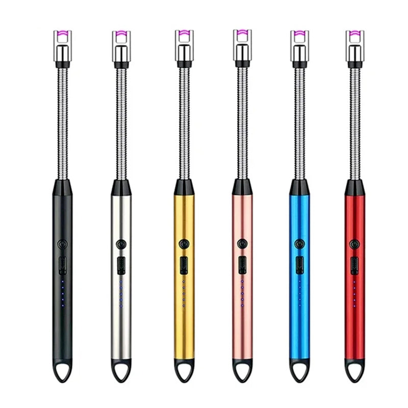 360° Flexible Neck USB Rechargeable Arc Lighter