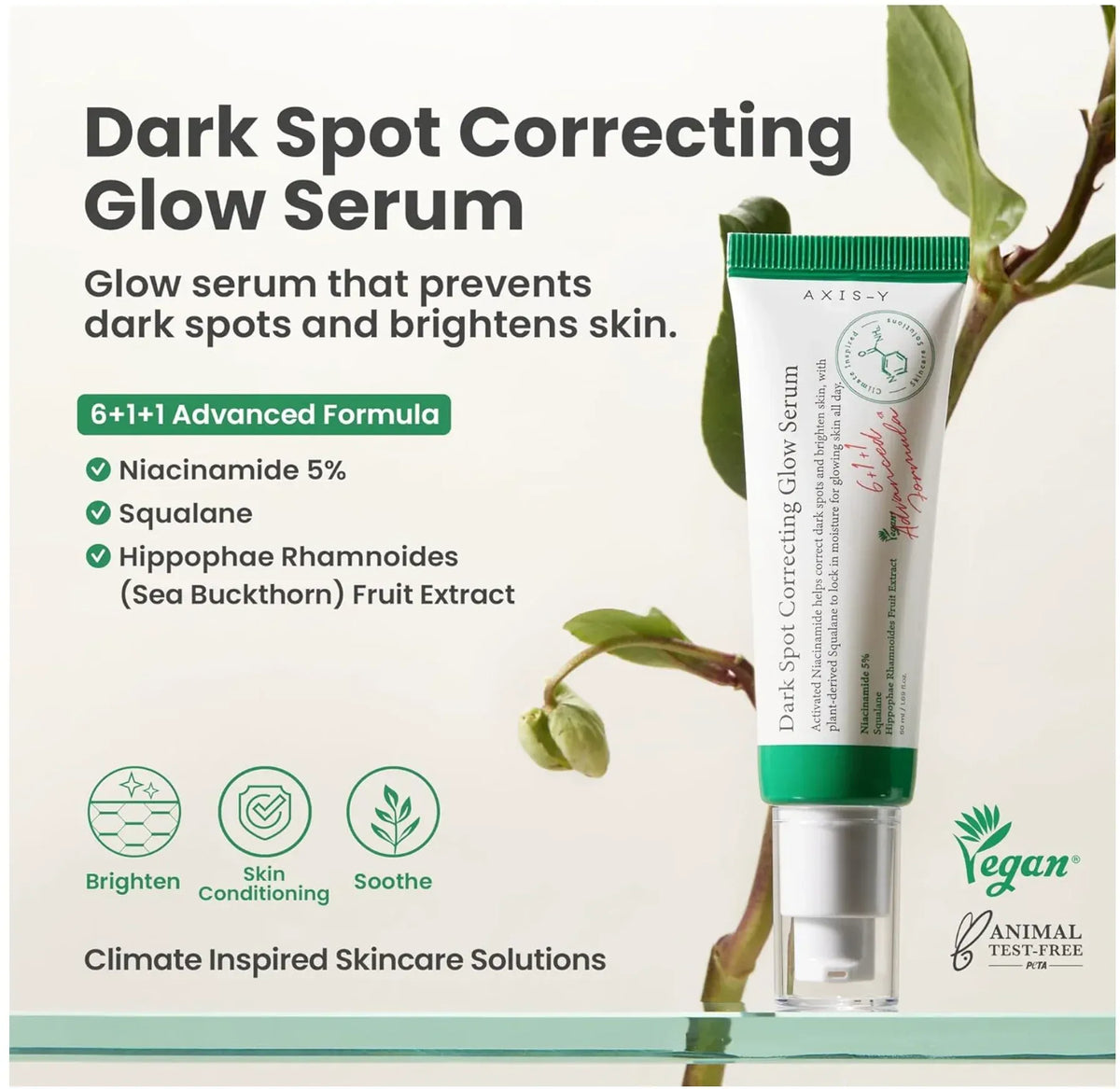 AXIS-Y Dark Spot Correcting Glow Serum bottle