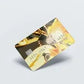 Card with Smart Skin applied showing chip still exposed