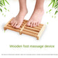 Wooden Foot Roller Massager – Manual Reflexology Foot Massage Tool