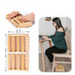 Wooden Foot Roller Massager – Manual Reflexology Foot Massage Tool