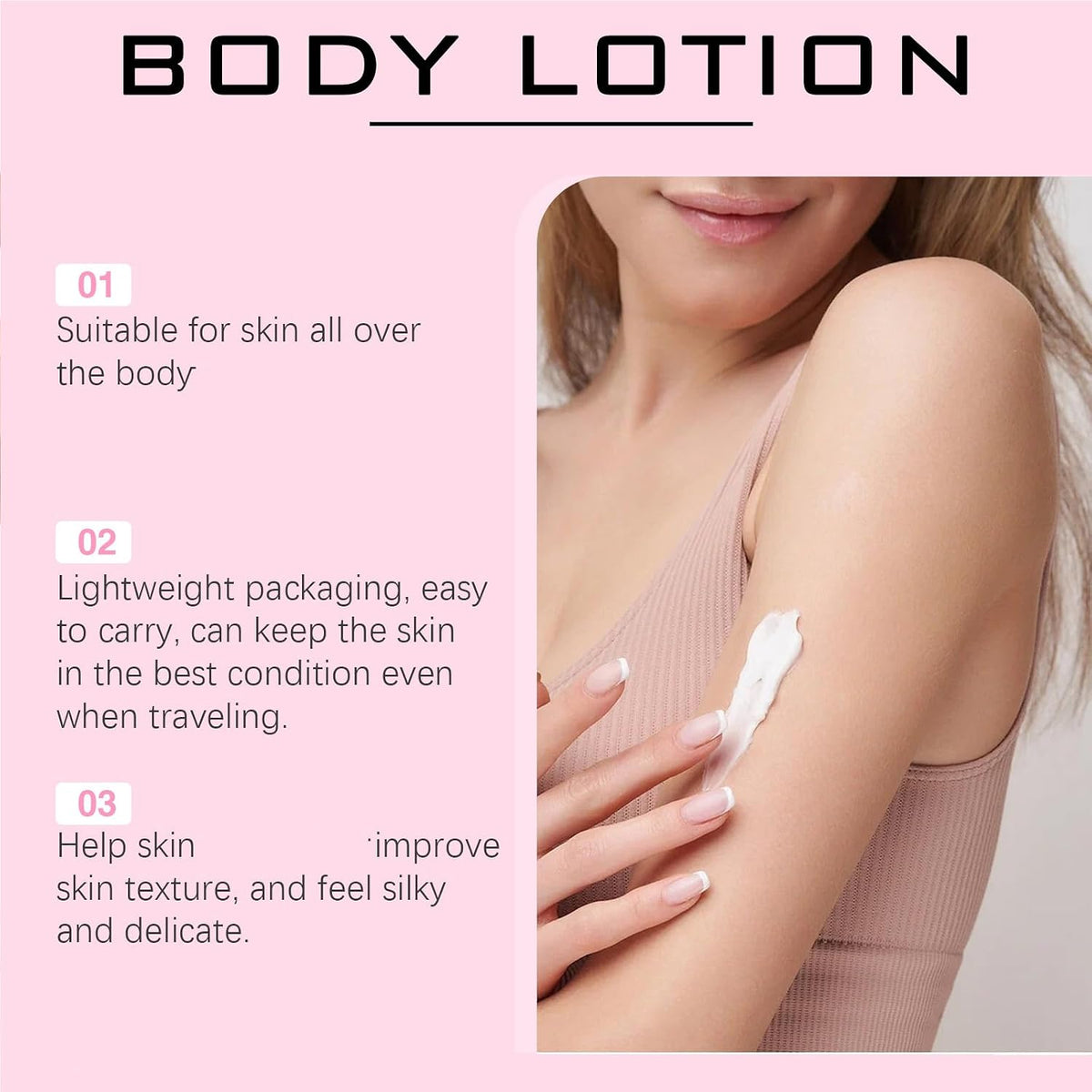 OMENFEE Japanese Whitening Body Lotion 150g | Hydrating & Brightening